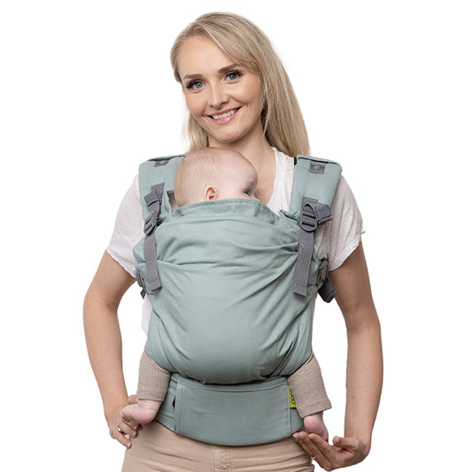 Mochila Portabebé Evolutiva Adaptable Boba X Sea Mist_0