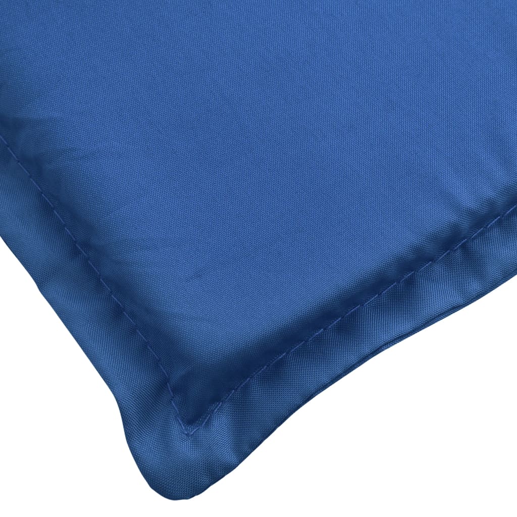 Vidaxl Cojín De Tumbona De Tela Oxford Azul 200x60x3 Cm_5