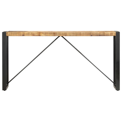 Mesa Consola De Madera Maciza De Mango 150x35x76 Cm_0