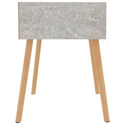 Mesitas De Noche 2 Uds Madera De Ingeniería Gris Hormigón_2