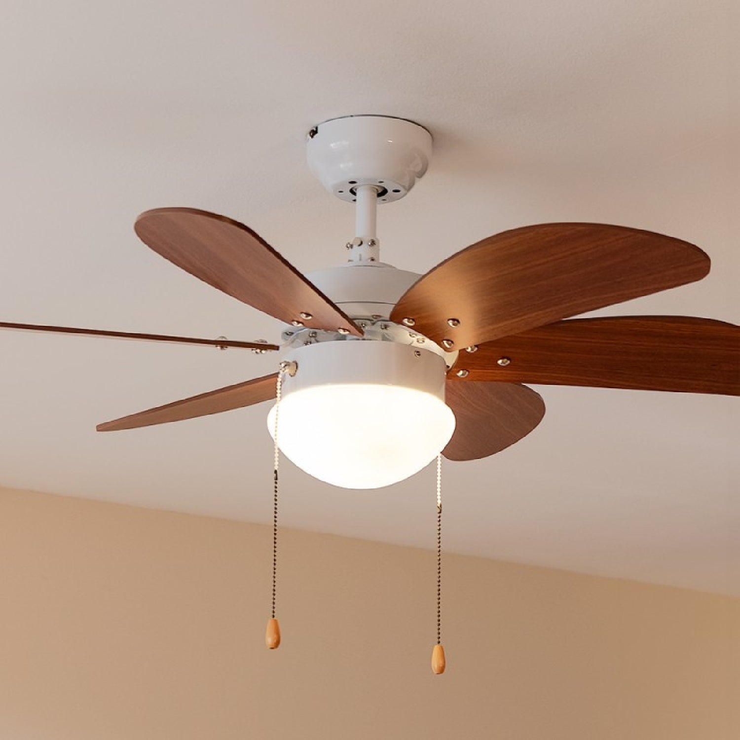 Cecotec Ventilador De Techo Con Luz Energysilence Aero 365 White&wood Cecotec_1