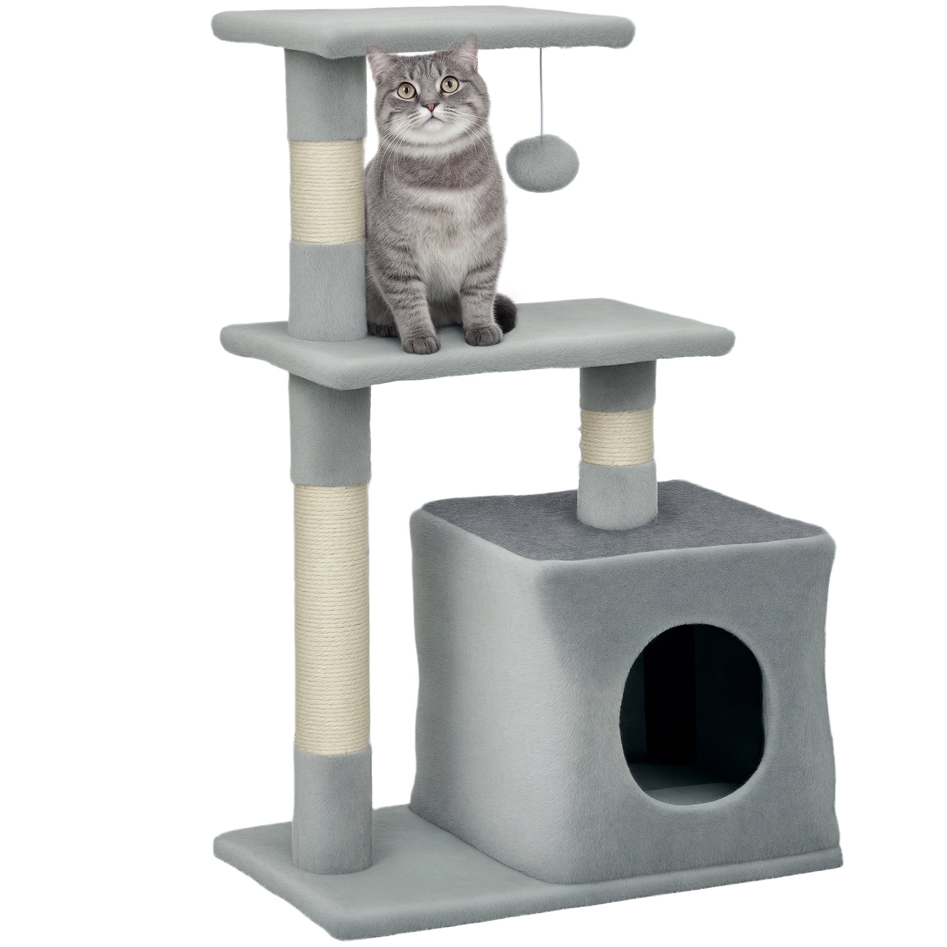 Pawhut Árbol Rascador Para Gatos 81_0