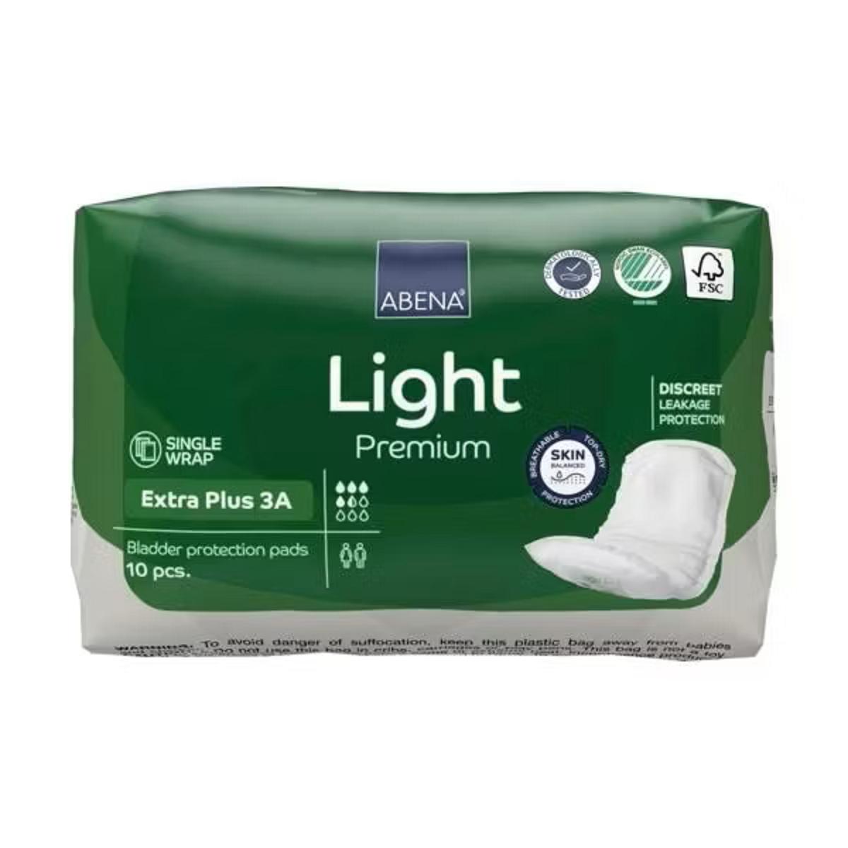 Compresa incontinencia Extra Plus 3 ABENA 10 Uds