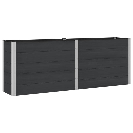 Arriate Elevado Negro 250 X 50 X 91 Cm_0
