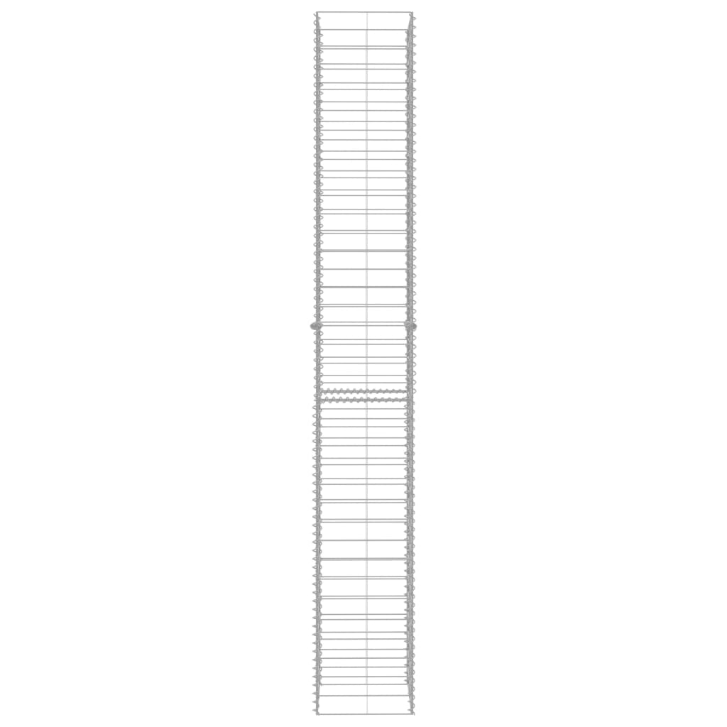 Cestas De Muro De Gaviones 3 Uds Acero Galvanizado 25x25x197cm / Vetonek_0