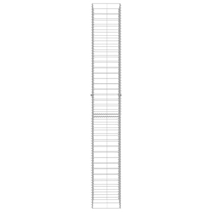 Cestas De Muro De Gaviones 3 Uds Acero Galvanizado 25x25x197cm / Vetonek_0