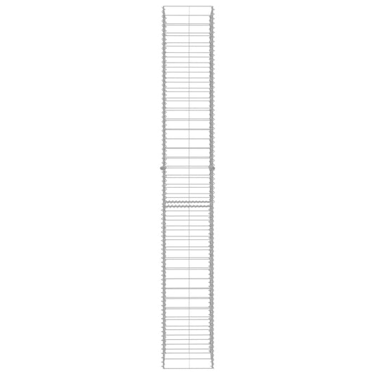 Cestas De Muro De Gaviones 3 Uds Acero Galvanizado 25x25x197cm / Vetonek_0