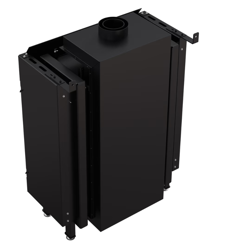 Bricosol Chimenea De Gas Kratki Leo 62 Afrontar Propano ∅ 100/150 5,1 Kw_2