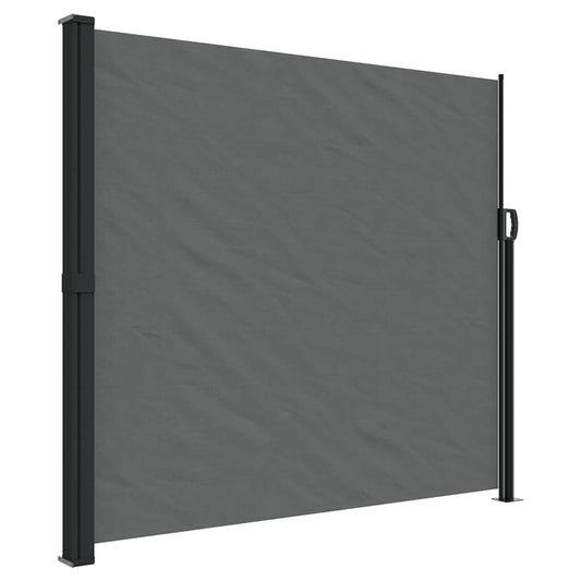 Vidaxl Toldo Lateral Retráctil Gris Antracita 180x500 Cm_0