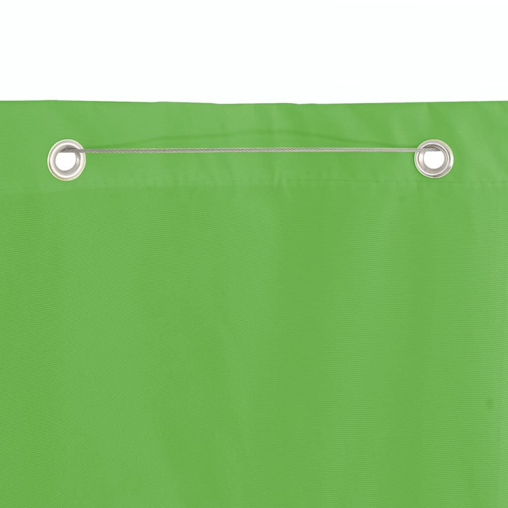 Vidaxl Toldo Pantalla Para Balcón Tela Oxford Verde Claro 80x240 Cm_3