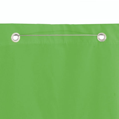 Vidaxl Toldo Pantalla Para Balcón Tela Oxford Verde Claro 80x240 Cm_3