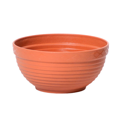 Maceta Misa 0,9l., Dimensiones (mm) 200x200x94, Color Terracota_0
