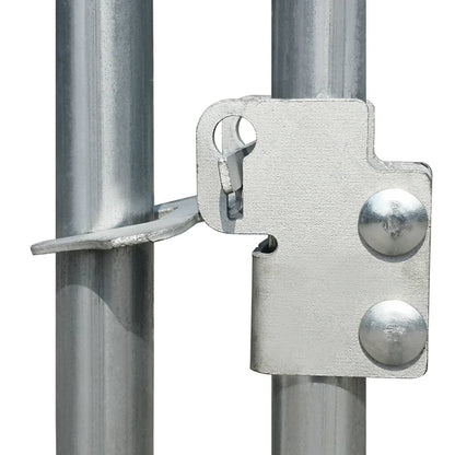 Vidaxl Jaula Gallinero De Exterior De Acero Galvanizado 2x2x1,92 M_3