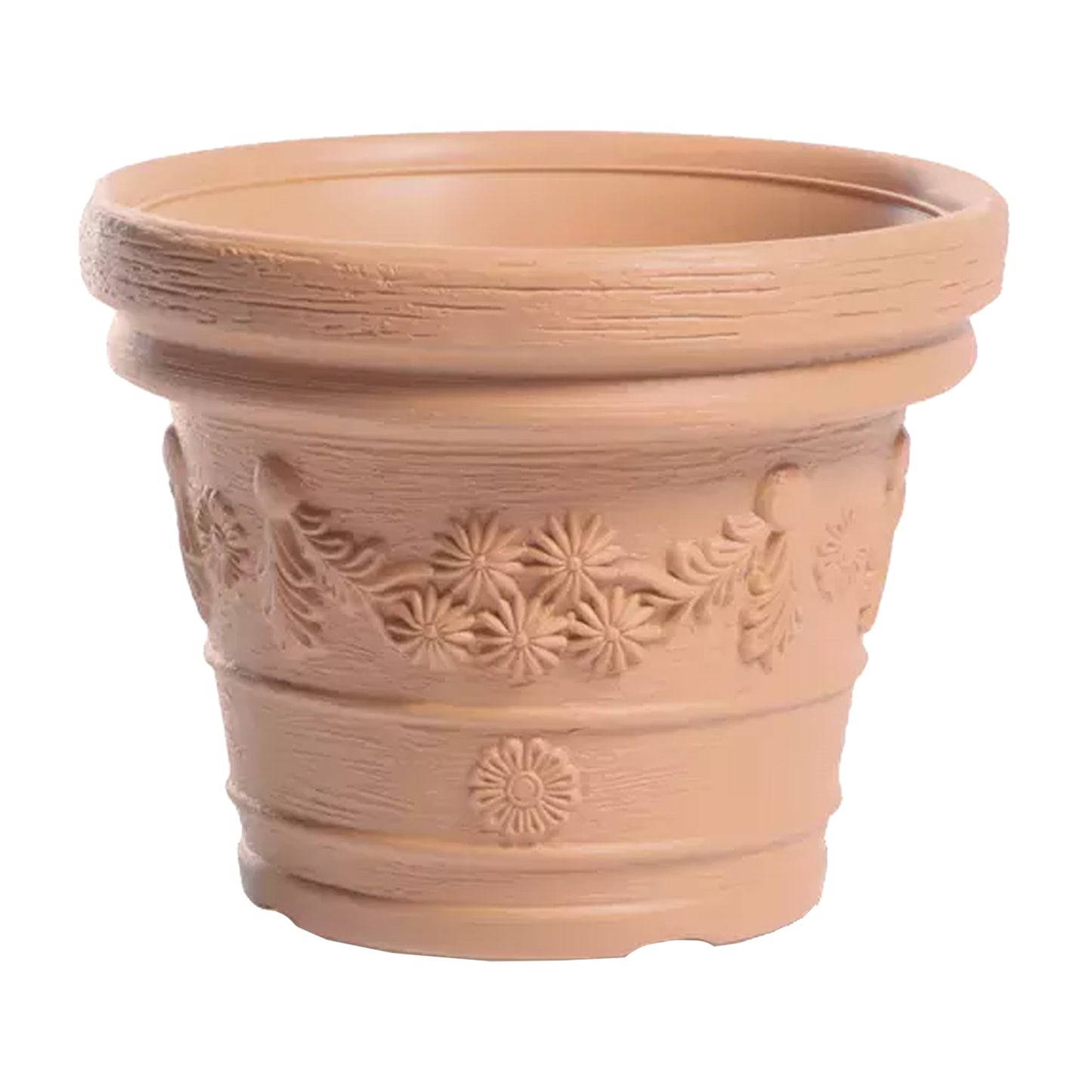 Maceta Decora 15l., Dimensiones (mm) 350x350x280, Color Ladrillo_0