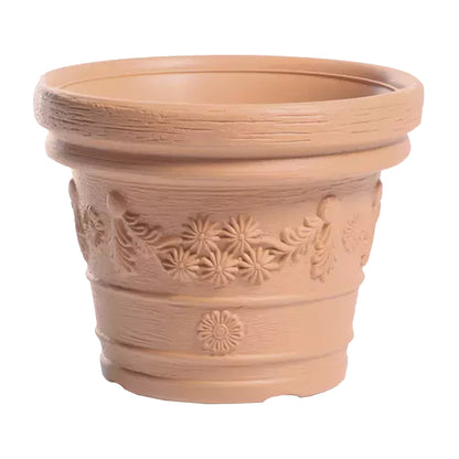 Maceta Decora 15l., Dimensiones (mm) 350x350x280, Color Ladrillo_0