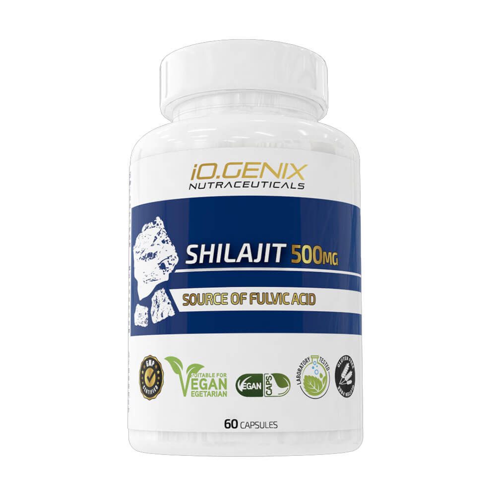 Shilajit 500mg - 60 Cápsulas - Anti-envejecimiento - Io.genix_0