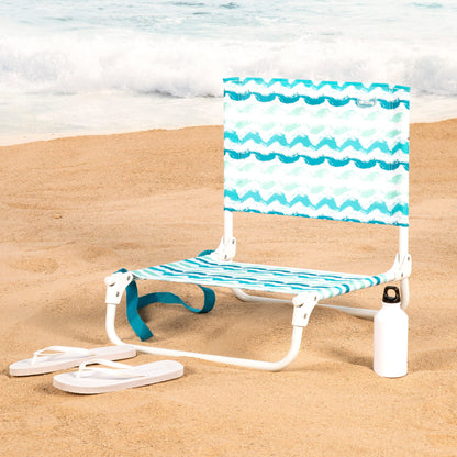Aktive Pack Playa Con Sombrilla + Nevera Térmica 15l + 2 Sillas Baja Plegable  45x50x50 Cm (4 Piezas)_1