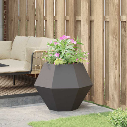 Jardinera Negro 75 X 75 X 60 Cm Acero_3