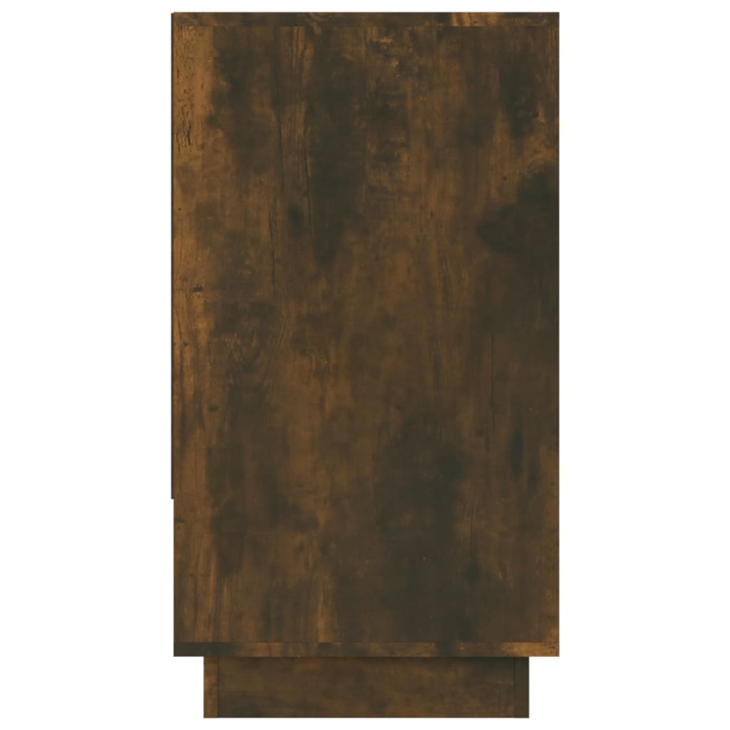 Aparador Madera Contrachapada Color Roble Ahumado 70x41x75 Cm / Vetonek_0