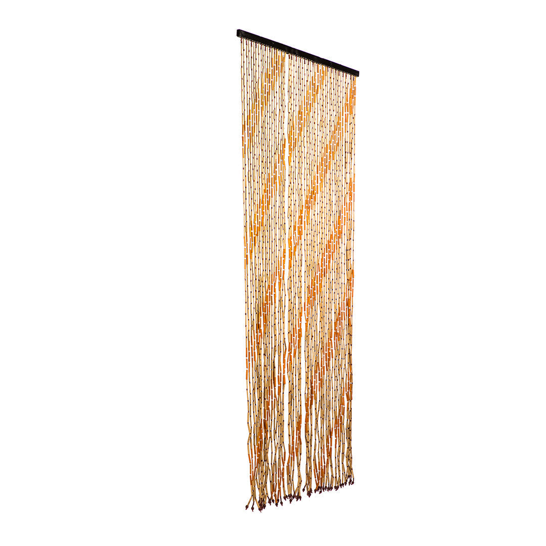 Cortina De Puerta Habanera 56l - Elegancia Y Naturaleza 0,9x2 M / Multicolor_2