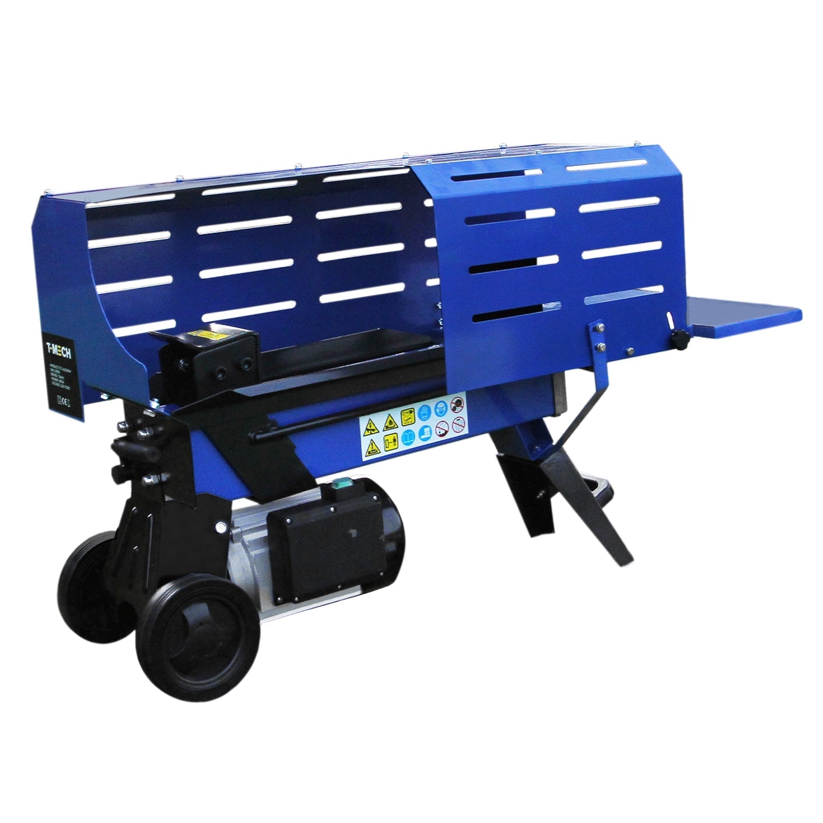 Cortadora De Troncos De 7t Para Madera 520mm 3l Motor Eléctrico Hidráulico De 2200w_0