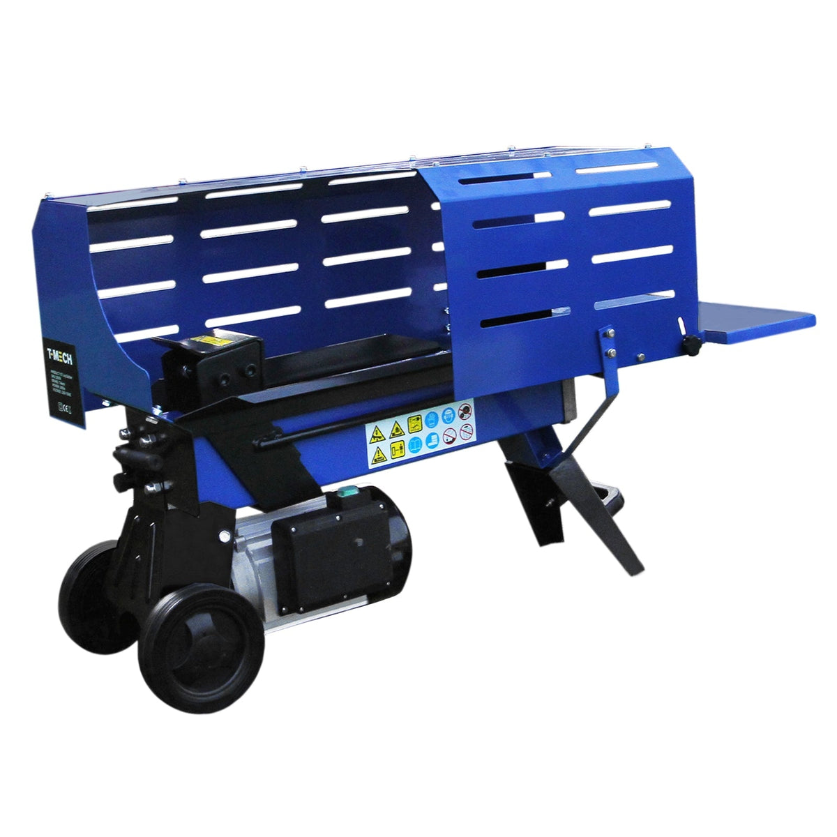 Cortadora De Troncos De 5t Para Madera 3l Motor Eléctrico Hidráulico De 2000w_0