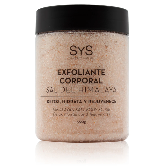 Exfoliante Corporal Sal del Himalaya SYS 350 g | Exfoliación Mineral | Rosa Mosqueta, Aguacate y Jojoba_0
