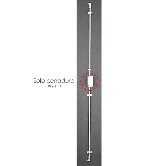 Cerradura Falleba Sin Llave 93/ Blanco_0