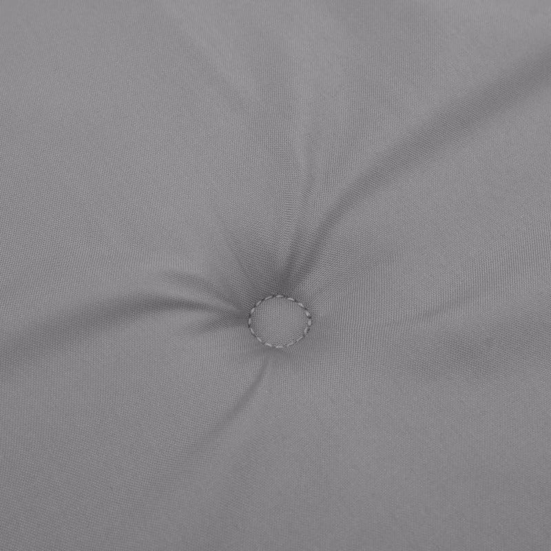 Vidaxl Cojines De Silla De Jardín 2 Uds Tela Oxford Gris 40x40x4 Cm_5