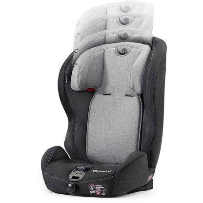 Silla de coche Safety Fix gris/negro con ISOFIX KinderKraft
