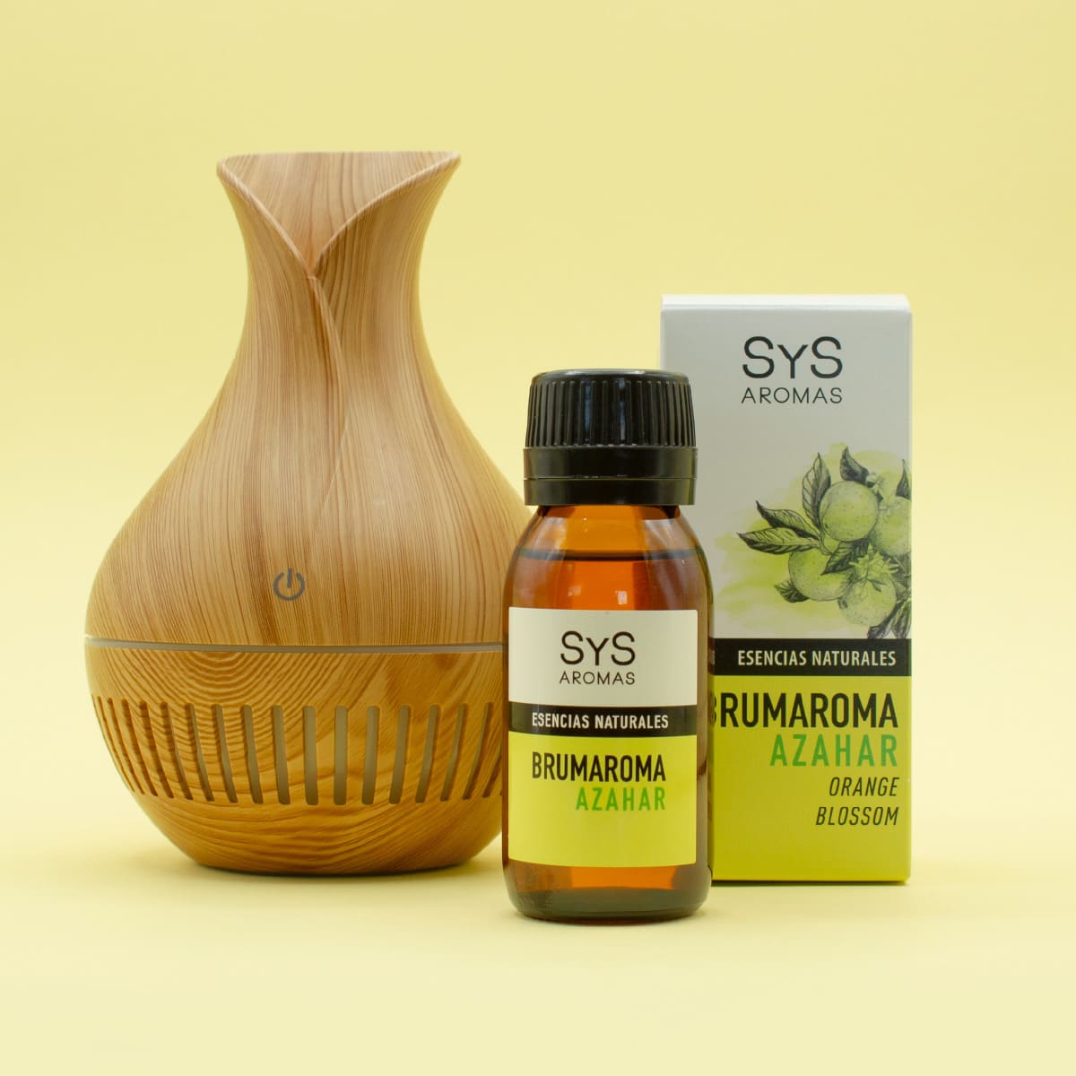 Esencia Hidrosoluble Azahar SYS Aromas 50 ml | Aroma Floral y Mediterráneo | Para Humidificadores y Difusores_1
