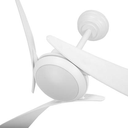 Ventilador Dc Tarento 24w Blanco 3 Aspas 6vel. 132d 2424lm 3000-6500k C/remoto, Reg. Intensidad, Timer, Mem._1