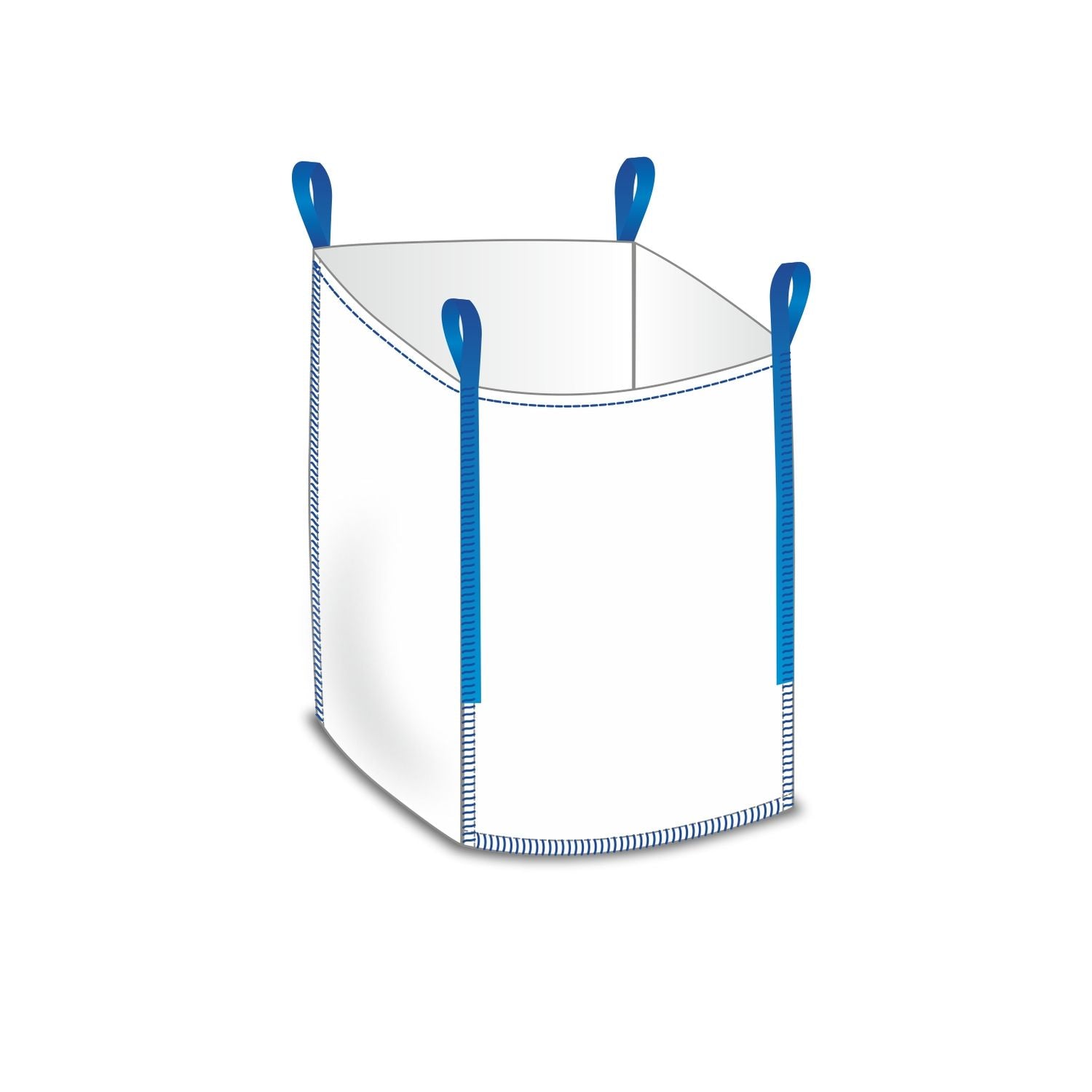 Big Bag Oben Offen Tragkraft 1500 Kg, 90 X 90 X 90 Cm #1 5 Stück_0