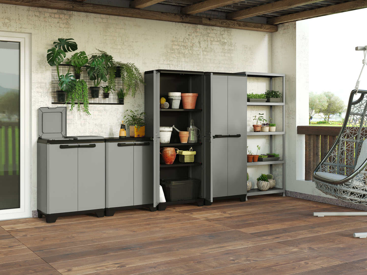 Keter Armario Alto Planet 80x44x182 Wxdxh Cm