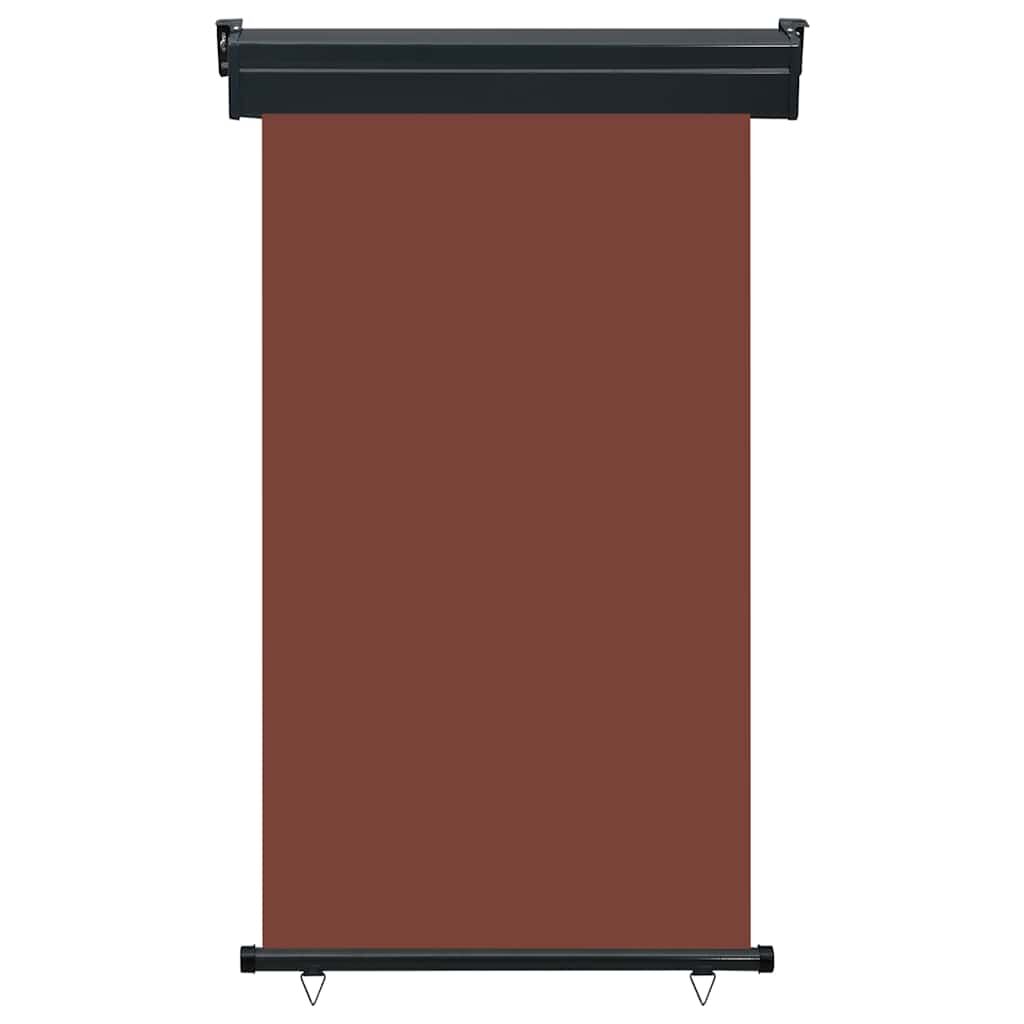 Vidaxl Toldo Lateral De Balcón Marrón 105x250 Cm_1