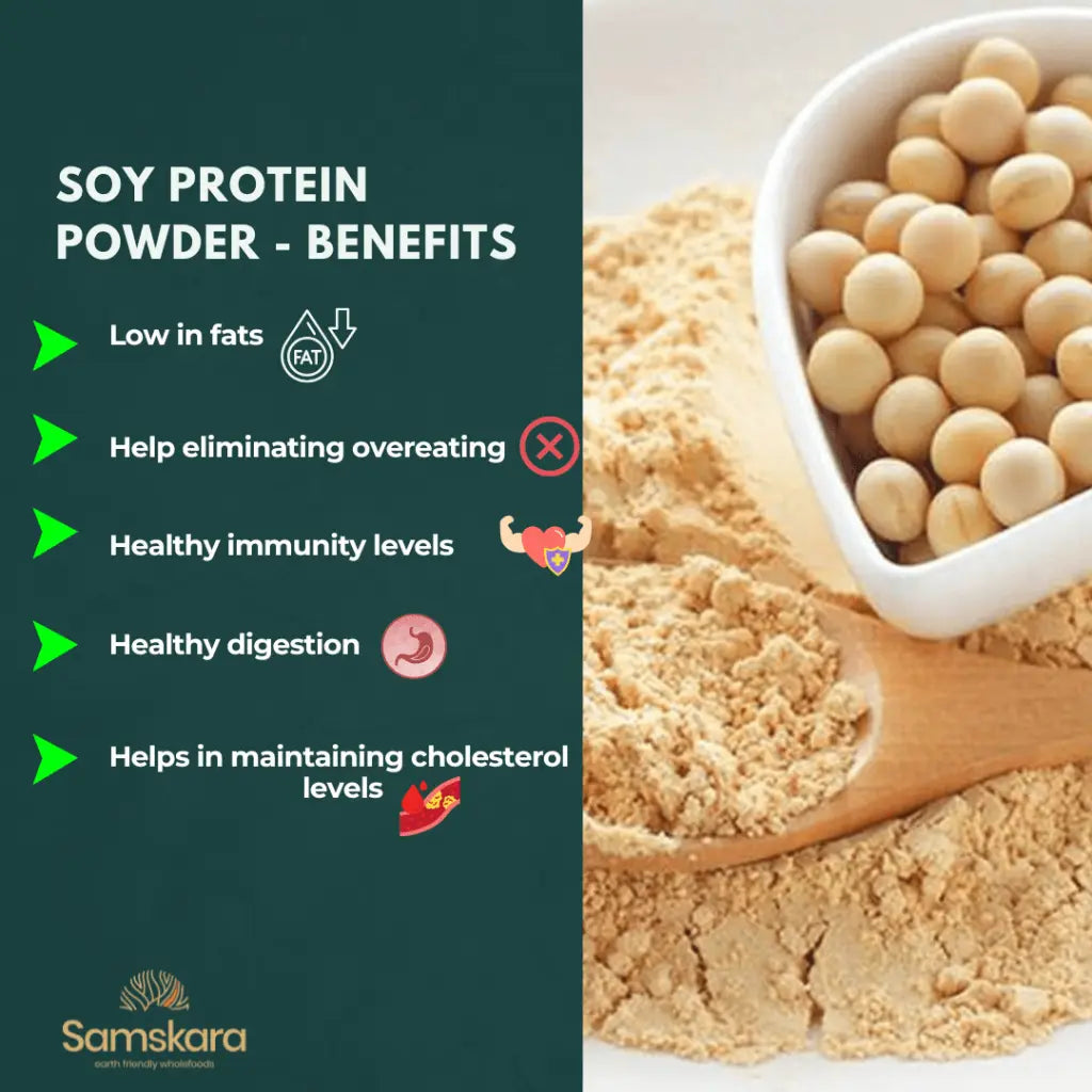 Proteína De Soja - 500g | Proteína Vegetal En Polvo Vegana Para Batidos Y Repostería, Sin Azúcares Añadidos, Sin Gluten_4