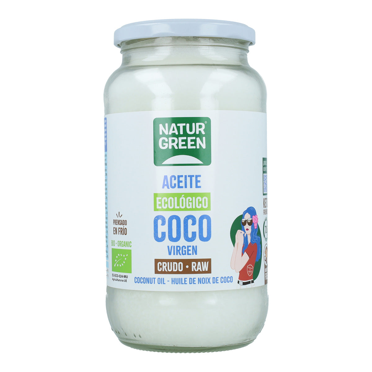 Grasa de Coco Bio NaturGreen 800 g