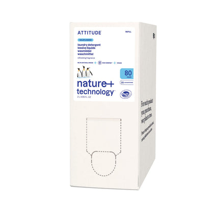 -recambio de detergente para la ropa Flores silvestres Nature + technology 2 L 80 lavados