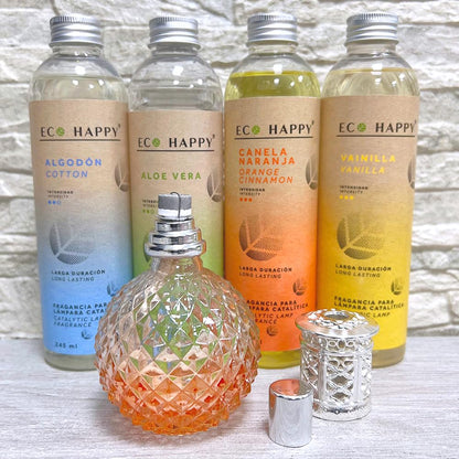 Lámpara Catalítica Orange Diamonds (100ml) - Sanea El Ambiente Y Elimina Los Malos Olores E Impurezas Del Aire_5