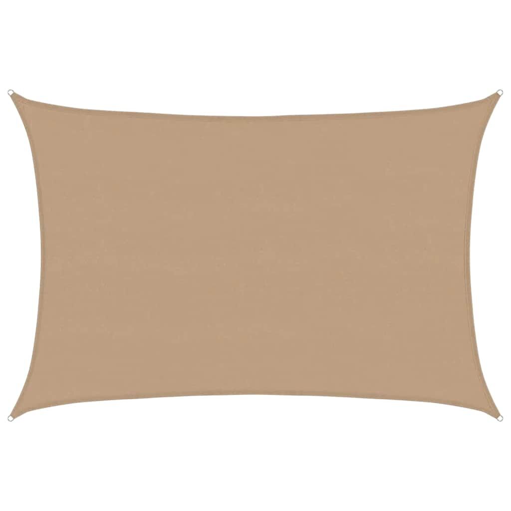Vidaxl Toldo De Vela Hdpe Gris Taupe 160 G/m² 5x7 M_0