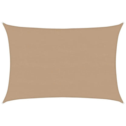 Vidaxl Toldo De Vela Hdpe Gris Taupe 160 G/m² 5x7 M_0