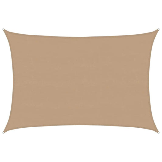 Vidaxl Toldo De Vela Hdpe Gris Taupe 160 G/m² 5x7 M_0