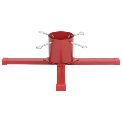 Vidaxl Soporte Para Árbol De Navidad Rojo 61x61x15,5 Cm_4