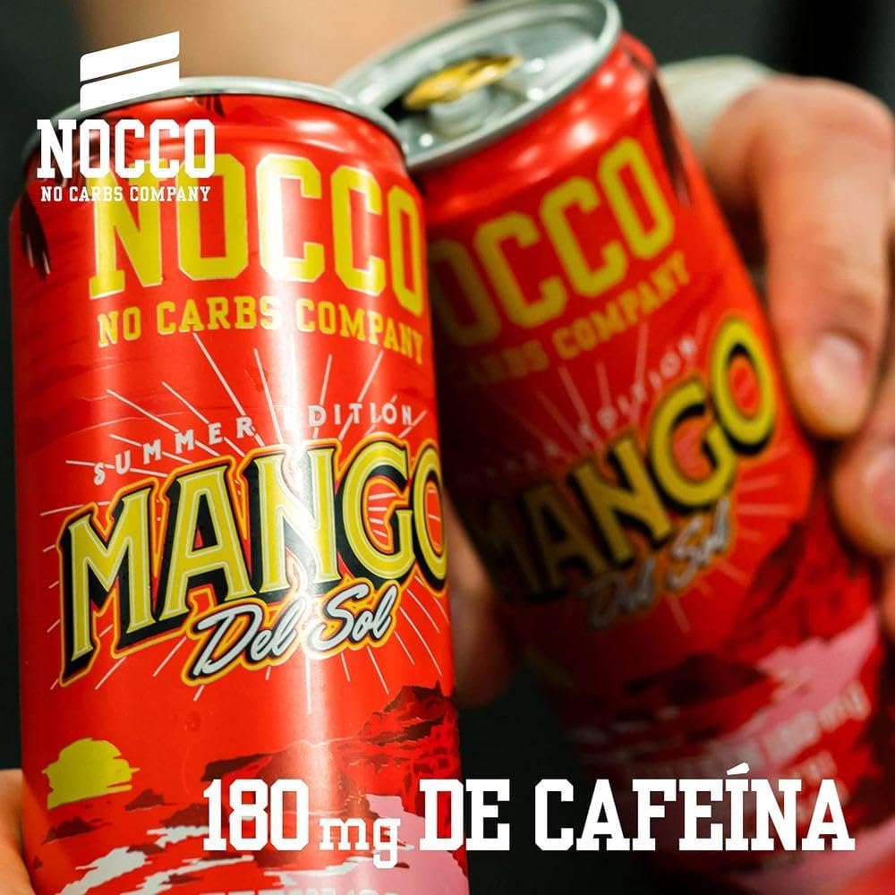 Bebida Energética Bcaa Mango 330ml Nocco_3