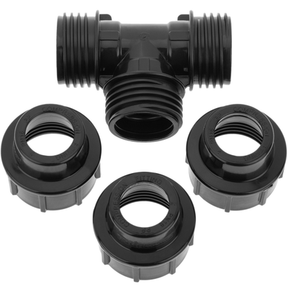 Conexión T De Polietileno 32 Mm X 1“ Para Sistema De Riego_2