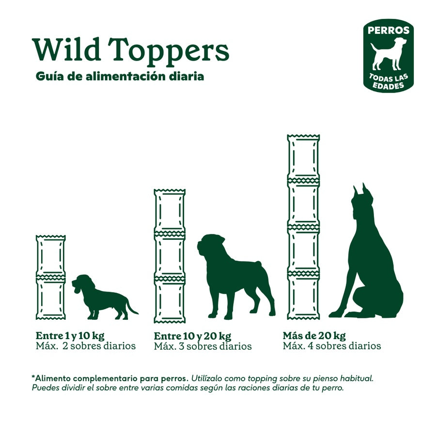 Wild Toppers Salsas Gourmet Pollo Wild Balance 85g