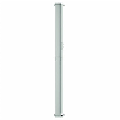 Toldo Lateral Retráctil De Jardín Marrón 117x600 Cm_4
