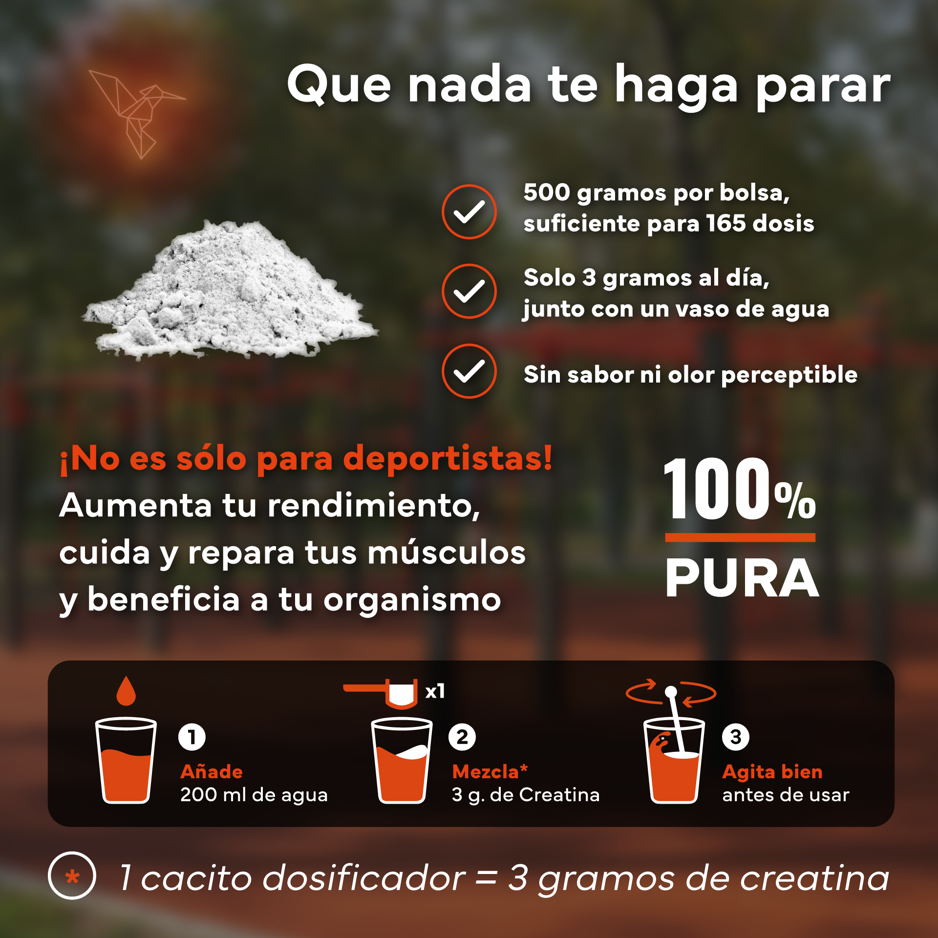 Pack 2x Creatina Monohidratada Sevens Nutrition. Más Fuerza, Energía Y Resistencia._4