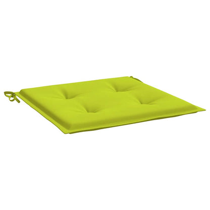 Vidaxl Cojines De Silla De Jardín 4 Uds Tela Oxford Verde 40x40x4 Cm_3