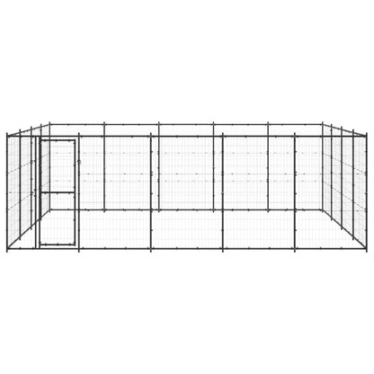 Vidaxl Perrera De Exterior De Acero 24,2 M²_1